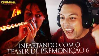 REAGINDO AO TEASER DE PREMONIÇÃO 6 - EXPERIÊNCIA DE QUASE MORTE COM O TRAILER!