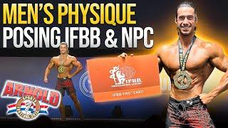 Как правильно позировать в Men's Physique ?