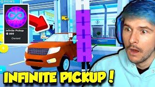 I Got The INFINITE PICKUP TRUCK In Delivery Simulator AND IT'S INSANELY OP!! (Roblox)