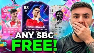 How to COMPLETE any NEW SBC FREE in FC 25 (Ronaldo & Havertz FREE)