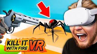 SPINNE vs PISTOLE (Spinnen Simulator VR)