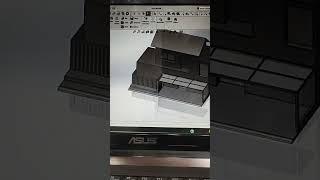 House design in Solidworks CAD #cadcam #tutorial #shorts #youtubeshorts