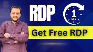 How to Get FREE RDP | Just in 1 min