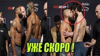 UFC 235 ВЗВЕШИВАНИЕ! ЗАБИТ ПРОТИВ СТИВЕНСА! ВУДЛИ! УСМАН! ДЖОНС! СМИТ!