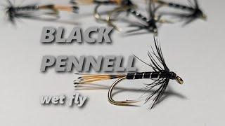 Beast WET FLY Black Pannell for trout and grayling