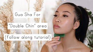 Gua Sha For Double Chin - Follow Along Tutorial