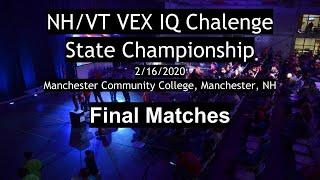 NH VT VEX IQ Challenge Squared Away State Championship Finals