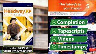 New Headway Pre-Intermediate 5th Edition - Unit 5: The Future's In Your Hands || Student's Book