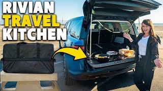 Testing out the $1400 Rivian Travel Kitchen!