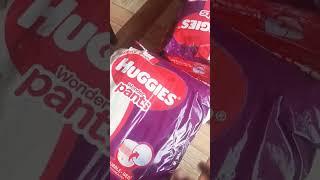 Review on Huggies wonder pants#shorts #unboxing #amazon