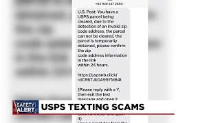 Safety Alert: Scammers sending fake USPS delivery texts