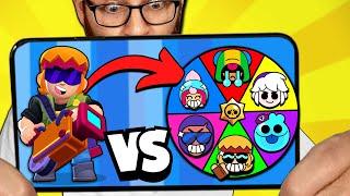 New Brawler BUSTER vs RANDOM WHEEL!! 