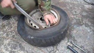 разбортировка колес.razbortirovka wheels