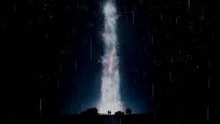 Interstellar | Main theme 1 hour with background rain