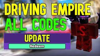 ALL Driving Empire CODES | Roblox Driving Empire Codes (April 2023)