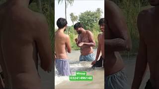 New part 25 | Swimming in Tubewell Water Pool in Village | Tube Well water Fun by village
