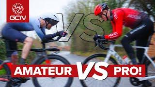 Aero Amateur Races A Tour De France Pro Cyclist | TT Bike VS Road Bike