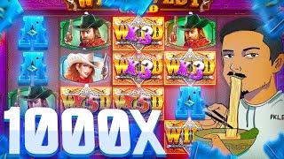 I THOUGHT IT WAS A MAX WIN ON WILD WEST GOLD *WTF* (INSANE SETUP)