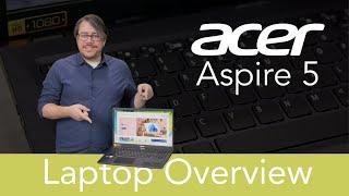 Acer Aspire 5 15.6 Inch Laptop Overview - A5155653DS