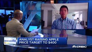 Deutsche Bank's Jeriel Ong on why he raised Apple's price target to $400 per share