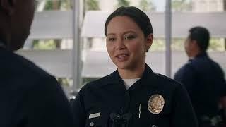 Tim and Lucy look longingly at each other – The Rookie 5x03 | Chenford Clip 2/4