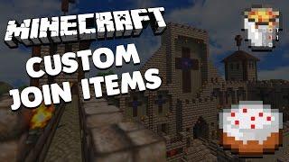 Minecraft Bukkit Tutorial  | Custom Join Items [GER |HD]