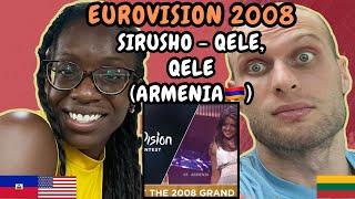 REACTION TO Sirusho - Qele, Qele (Armenia  Eurovision 2008) | FIRST TIME LISTENING TO SIRUSHO