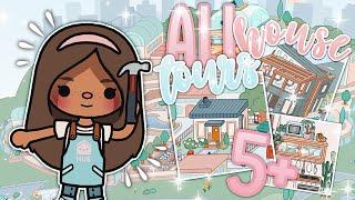 *ALL* My Toca House Tours!  *MODERN MANSION* || voiced  || Toca Boca