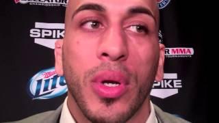 Saad Awad post fight talks victory over Will Brooks at Bellator 91