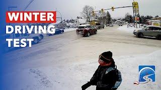 How to Pass Driving Test on Snow & Ice in the Winter