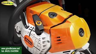 La prima motosega al mondo con iniezione elettronica - Stihl MS 500i