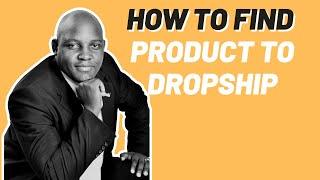 How to find Product to Dropship in South Africa