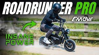 INSANELY Powerful Seated Electric Scooter - EMOVE RoadRunner Pro Review