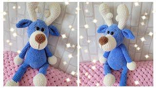 ПЛЮШЕВЫЙ ОЛЕНЬЛОСЬВЯЗАНЫЙ КРЮЧКОМ️gehäkeltes Reh️crochet deer