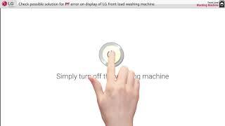 [LG Front Load Washer] - PF error code appears on display
