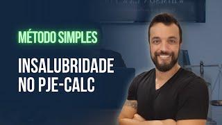 Como apurar o adicional de insalubridade no PJECALC em 5 minutos.