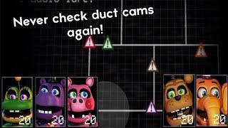 Ultimate Custom Night | How to Survive the Duct Animatronics