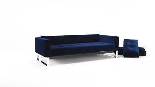 Cassius Chrome sofa bed, Innovation