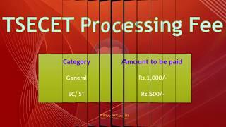 TS  ECET Counselling Schedule 2017 - Required Certificates List for ECET 2017 Counselling