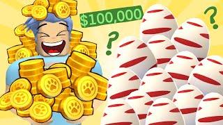 Spending $100,000 Coins Trying to Hatch a Legendary Pet in Ropets Roblox