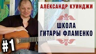 Испанская гитара фламенко - 1 (уроки гитары с нуля). Школа А Куинджи