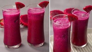 Dragon Fruit Juice Recipe | How To Make Dragon Fruit Juice | Yummy