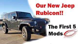 Jeep Rubicon Recon The First 5 Mods