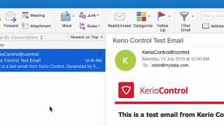 Kerio Control UTM v9.3 -  35 - Configure SMTP service on the firewall