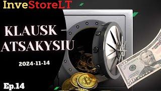 Klausk - atsakysiu | Nuomonė |#oklo #aes #pltr #nke #o #btc #enph  #binance #ibkr #crypto #bitcoin