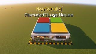 Random Build Tutor | How to Build Microsoft Logo House