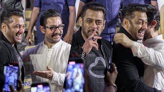 Salman Khan Pulling Aamir Khan Leg | Hilarious Moment at Sitaare Zameen Par