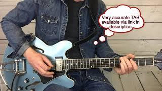 25 or 6 to 4 Chicago/Terry Kath solo/ lesson by Emerson Swinford/Rod Stewart’s guitarist