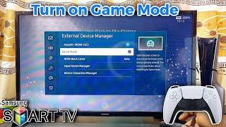 How to Turn On Game Mode on any Samsung Smart TV