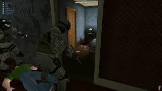 SWAT 3 AI clearing rooms - example 2